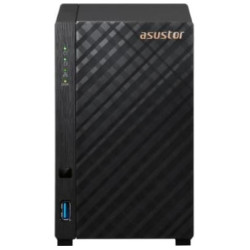 nas 1gb asustor drivestor 2 gen 2 2 bay 1.7ghz nero [as1202t]