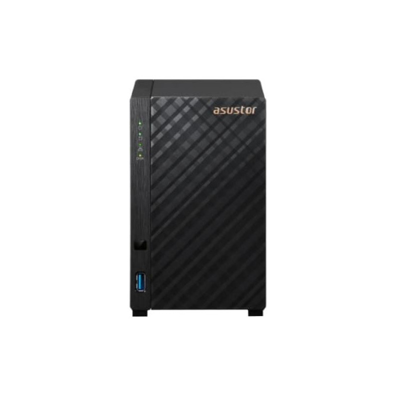 nas 1gb asustor drivestor 2 gen 2 2 bay 1.7ghz nero [as1202t]