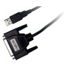 usb cable logilink d-sub 25-pin parallel st/bu 1,8m [ua0054a]