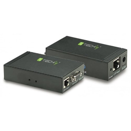 amplificatore extender vga e audio su cavo di rete