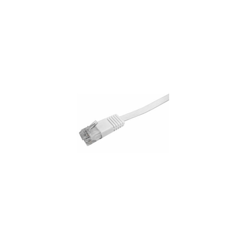 flach-patchcavo logilink rj45 u/utp cat5e 15.00m weiÃ? [cp0140]