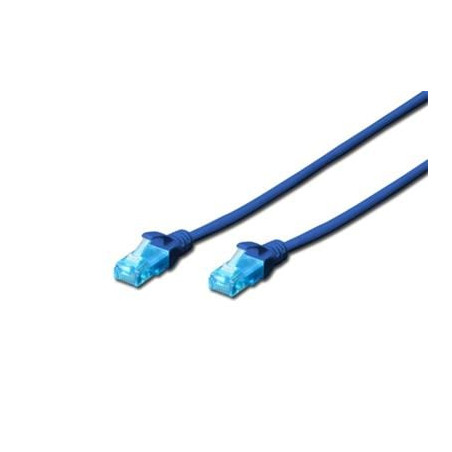 patchkabel digitus rj45 u/utp cat5e 1.00m blau hebelschutz [dk-1512-010/b]
