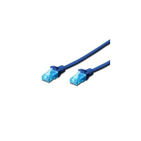 patchkabel digitus rj45 u/utp cat5e 2.00m blau hebelschutz [dk-1512-020/b]