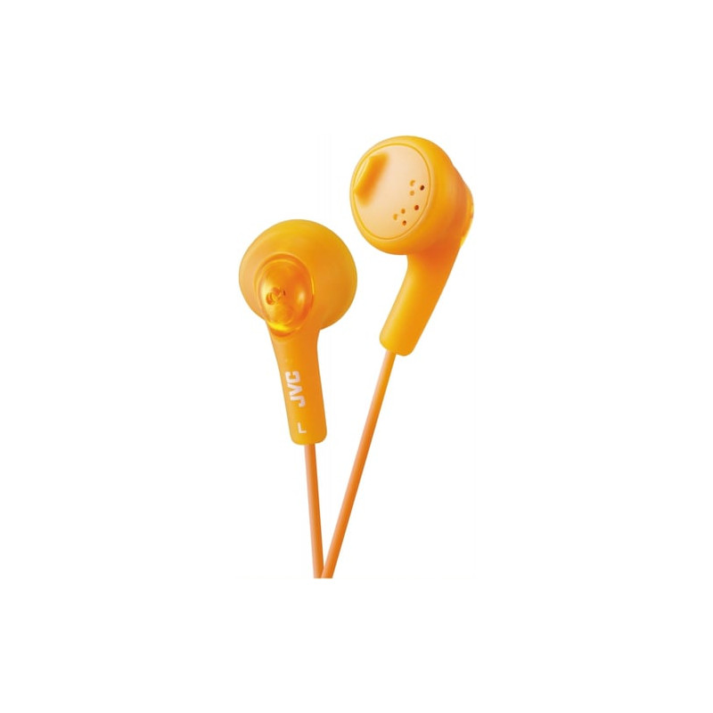 auricolari jvc ha-f160 gumy bass boost, arancio [ha-f160-d-e]