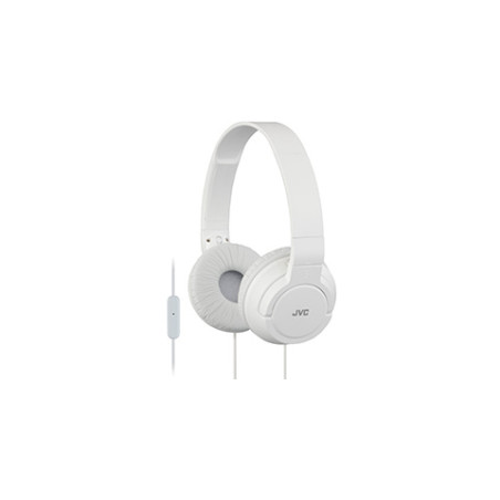 cuffie jvc ha-sr185-w-e - bianco - con microfono