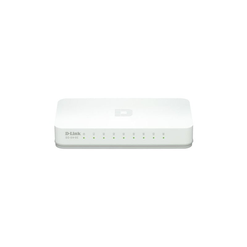 switch d-link 8 porte 10/100 go-sw-8e/e [go-sw-8e/e]