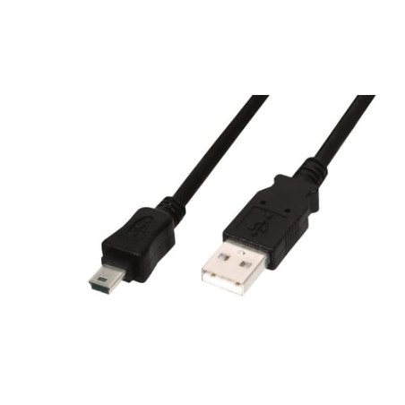 cavo usb digitus usb 2.0 mini b 5 poli 1m [ak300130010s]
