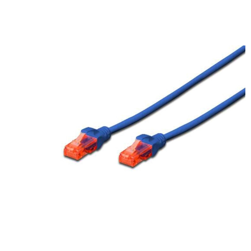 cavo di rete digitus patch rj45 u/utp cat6 2.00m blu [dk-1612-020/b]