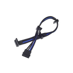 cavo silverstone 4-pol-molex su 4x sata kabel, 300mm -