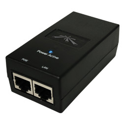 poe injector ubiquiti gbps 24v 0,5a 12w poe-24-12w-g