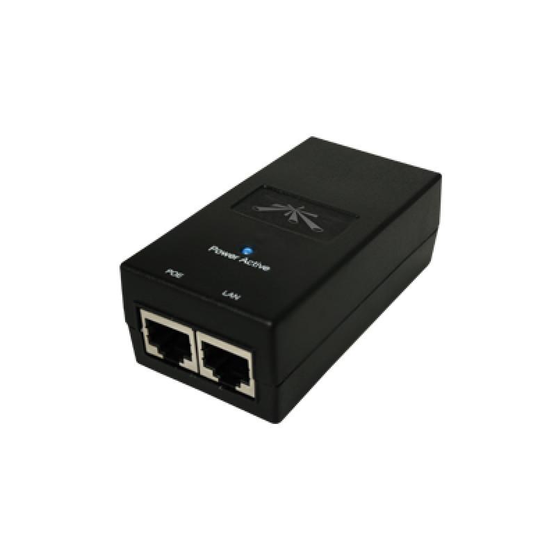 poe injector ubiquiti gbps 24v 0,5a 12w poe-24-12w-g