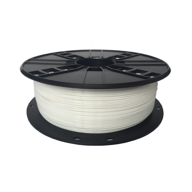 cartuccia 3d gembird pla bianco 1.75mm 1kg schmale spule [3dp-petg1.75-01-w]