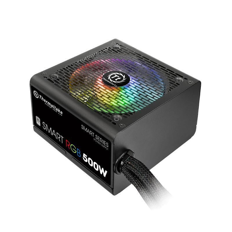 alimentatore 500w thermaltake smart rgb 80+ [ps-spr-0500nhsawe-1]