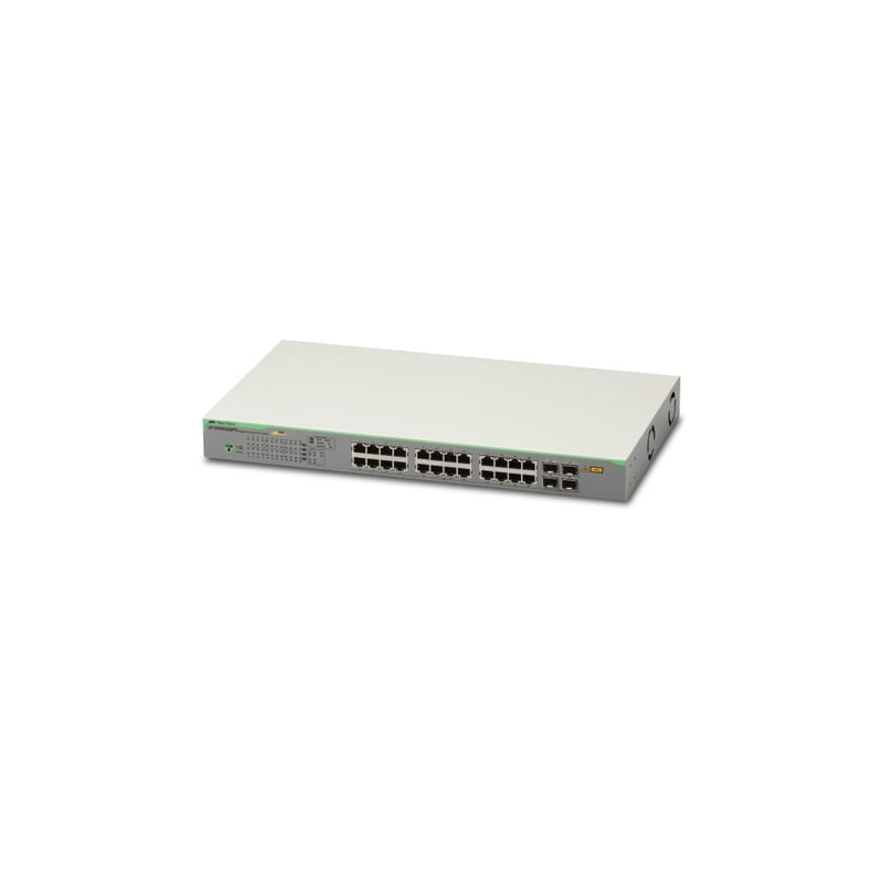 switch allied telesis 24 porte 10/100/1000tx poe+ [at-gs950/28ps]