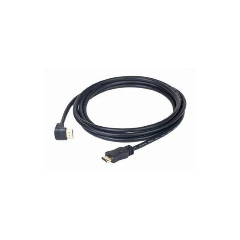 cavo hdmi gembird hdmi / hdmi m/m angolato 3m nero [cc-hdmi490-10]