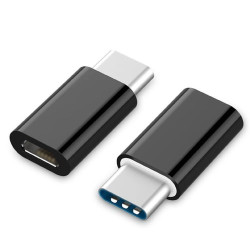 adattatore gembird usb type-c a micro usb nero [a-usb2-cmmf-01]