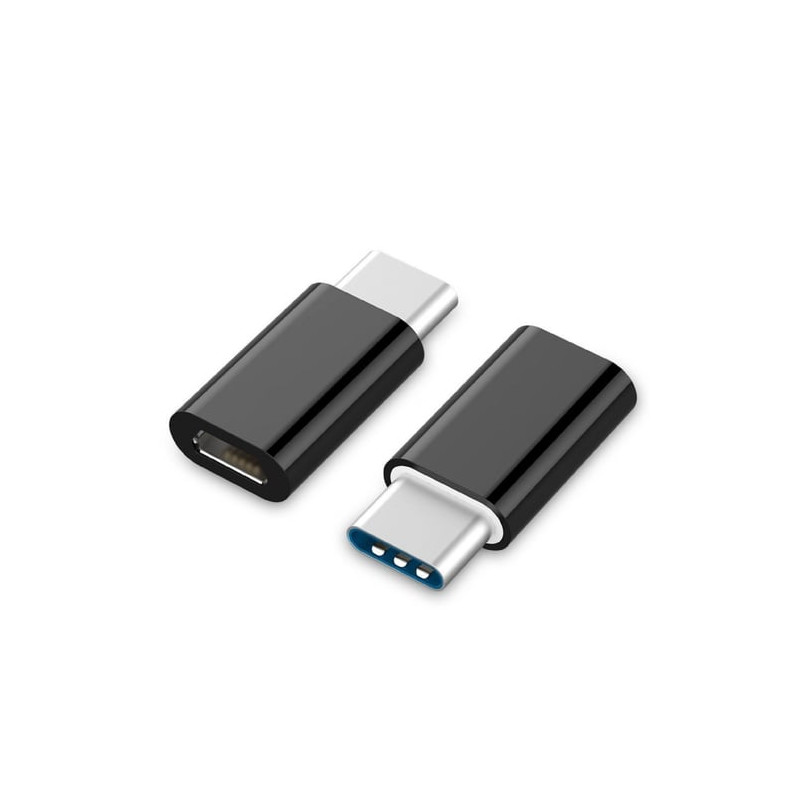 adattatore gembird usb type-c a micro usb nero [a-usb2-cmmf-01]
