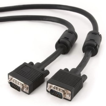 cavo vga gembird vga (d-sub) a vga (d-sub) m/m 5m nero [cc-ppvga-5m-b]
