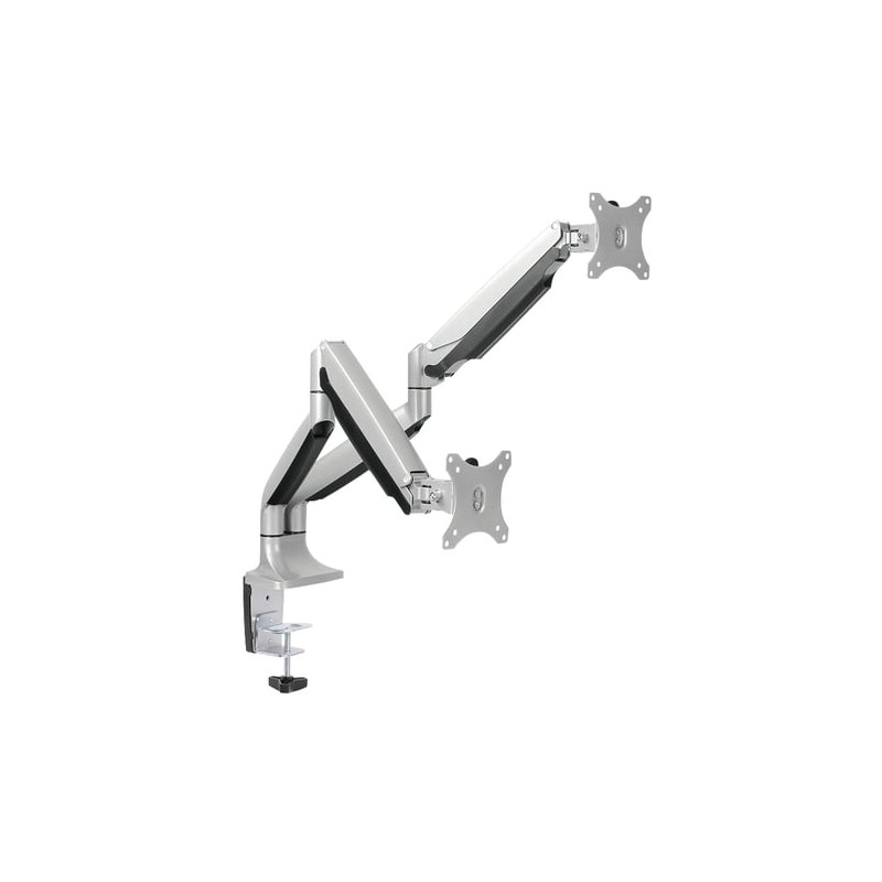 supporto monitor logilink braccio da tavolo per monitor doppio 13-32"