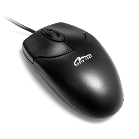 mouse media-tech nero [mt1075k-ps2]