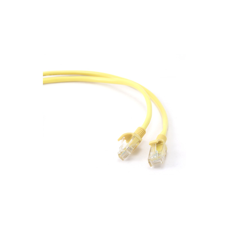 cavo di rete gembird pp12-0.5m/y 0.5m giallo