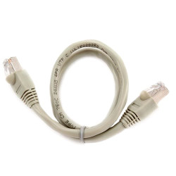 cavo di rete gembird pp6-0.5m cat6 0.5m grigio