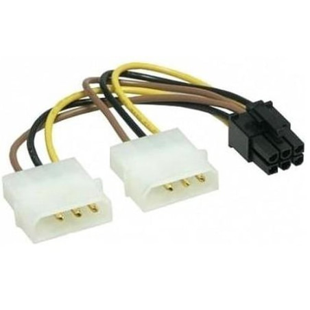 cavo alimentazione interno gembird cc-psu-6 molex (4-pin)