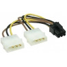 cavo alimentazione interno gembird cc-psu-6 molex (4-pin)