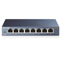 Switch tp-link gigabit 8port rj45 10/100/1000 mbit/s nero[tl-sg108]