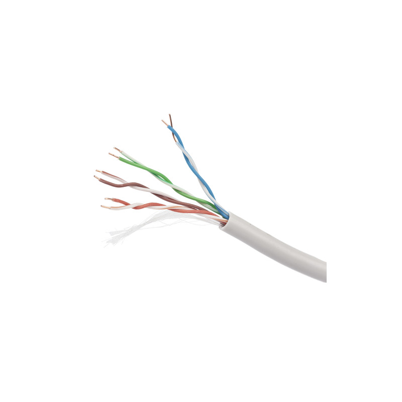 cavo di rete in matassa gembird upc-5004e-so 304.8m grigio