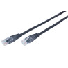 cavo di rete patch gembird cat.5e utp 0.25m cat5e u/utp (utp) nero