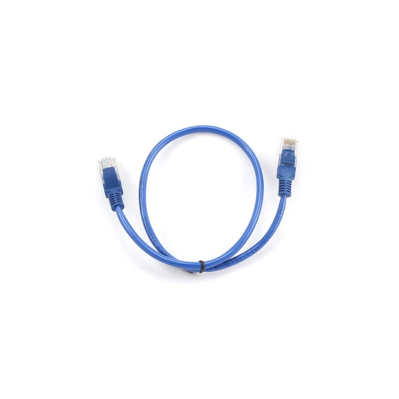 cavo di rete gembird pp12-0.5m/b 0.5m blu [pp12-0.5m/b]