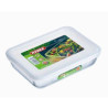 Contenitore pyrex multiuso con coperchio cm.22x17 [pyrex]