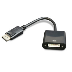 adattatore gembird (displayport - dvi) 0.10m nero [a-dpm-dvif-002]