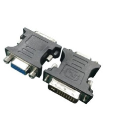 adattatore gembird (dvi-a - d-sub(vga)) nero [a-dvi-vga-bk]