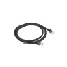 cavo di rete patch lanberg rj45 utp 2m nero [pcu6-10cc-0200-bk]