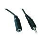 cavo gembird mini jack m/mini jack f 3m nero [cca-423-3m]