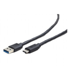 cavo gembird usb usb c m/usb a m 1m nero [ccp-usb3-amcm-1m]