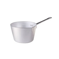 Casseruola alluminio agnelli 1 manico con becco cm.14