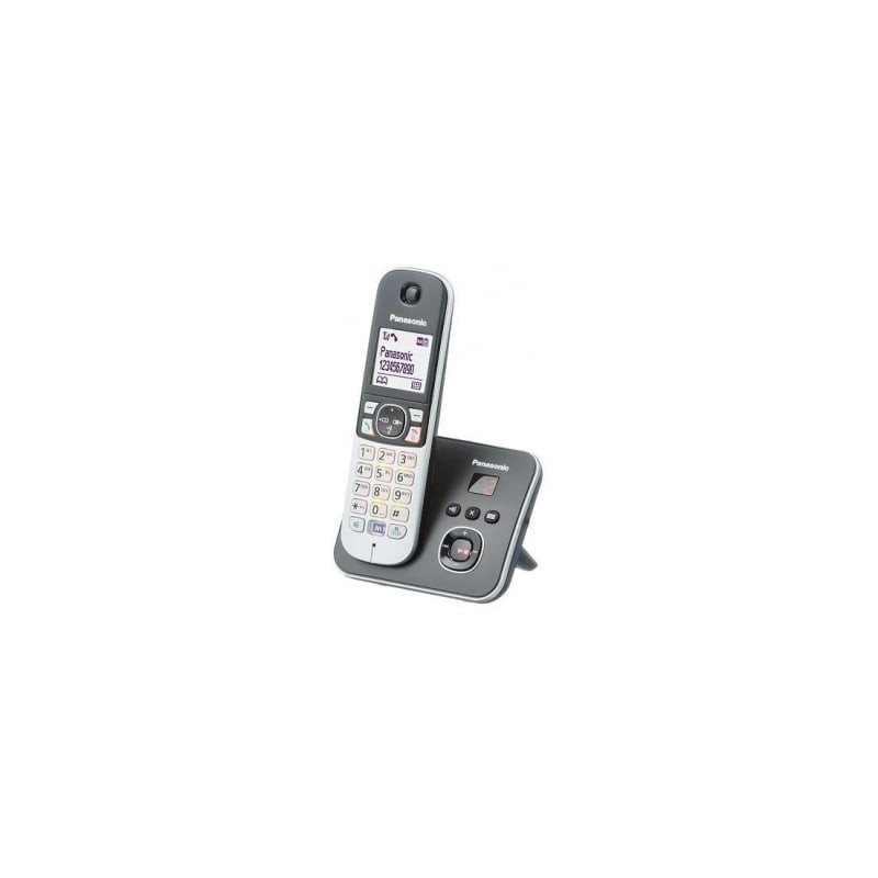 telefono cordless panasonic grigio [kx-tg 6821pdm]