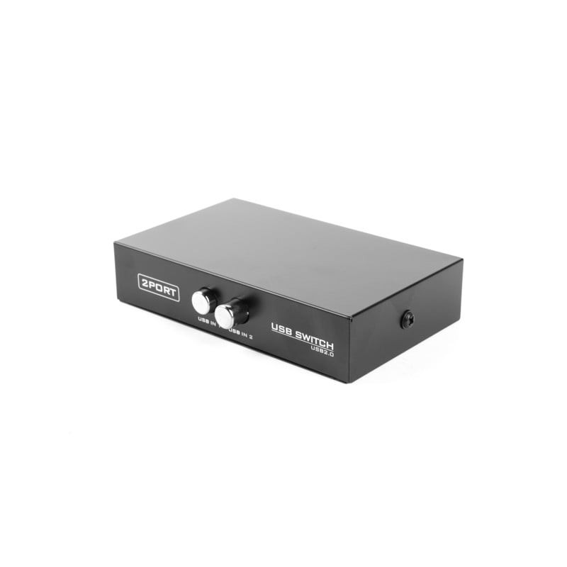 switch kvm gembird usb 2/1 nero [aigema000000002]