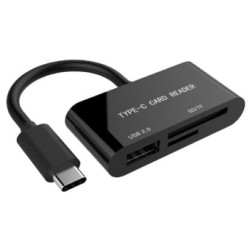 card reader usb gembird uhb-cr3-02 usb-c sdxc nero [uhb-cr3-02]