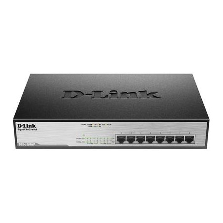 d-link dgs-1008mp switch di rete rj45 8 porte 1 gbit/s funzione