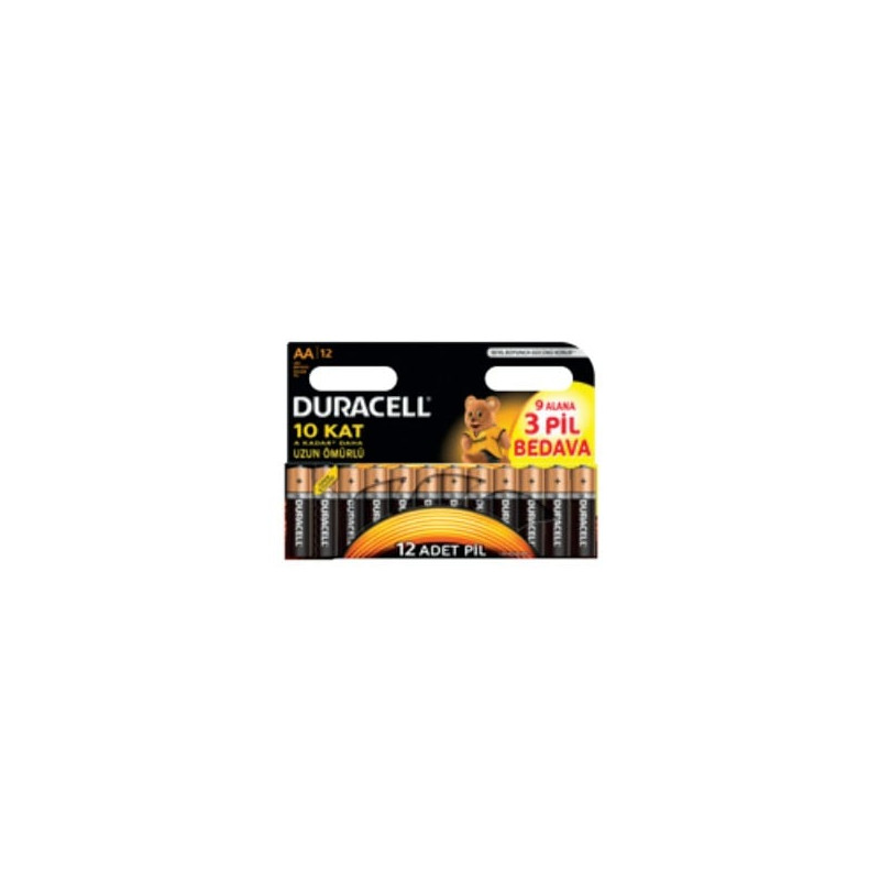 pile duracell basic aa/lr6 p12 [5000394203334]