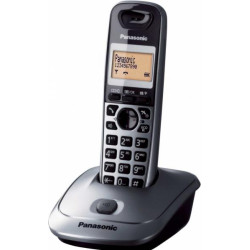 telefono cordless panasonic kx-tg2511 con id grigio [kx-tg2511pdm]