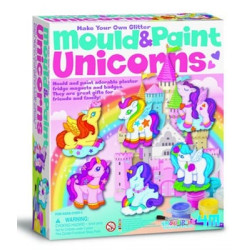 hcm 68626 mould & paint flamingos childrens creative craft set