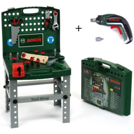 theo klein 8676 banco da lavoro ribaltabile bosch giocattolo [8676]