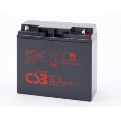 batteria csb gp12170 per gruppo di continuita' 12v 17ah nero