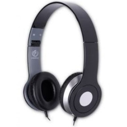 cuffie rebeltec city con microfono nero [uhrecrmp020]