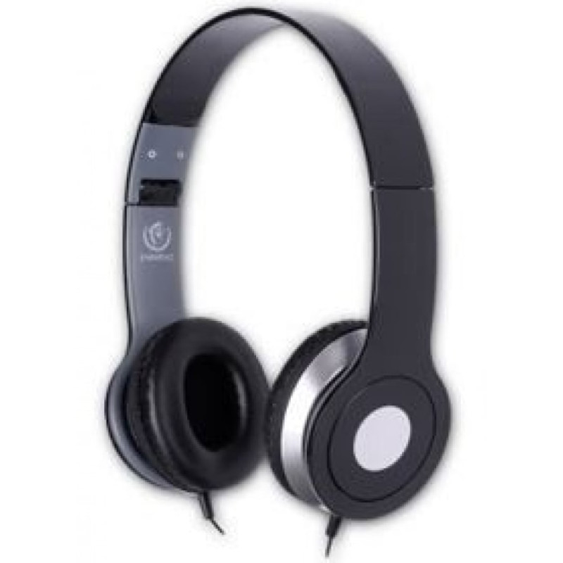 cuffie rebeltec city con microfono nero [uhrecrmp020]